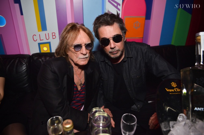 Christophe et Jean Michel Jarre Christophe et Jean Michel Jarre