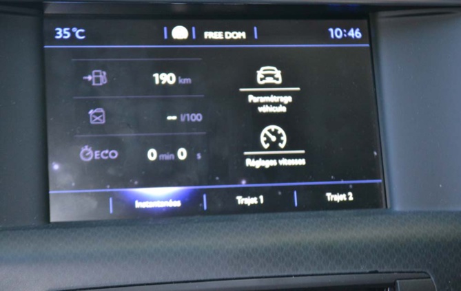 Un écran tactile...
