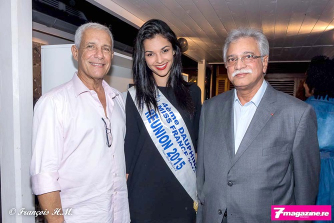 François Caillé, président du Groupe Caillé, Azuima Issa, et Younous Omarjee François Caillé, président du Groupe Caillé, Azuima Issa, et Younous Omarjee