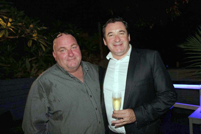 Pierre-Francois Charrier, directeur Caudalies, et Pascal Turonnet Pierre-Francois Charrier, directeur Caudalies, et Pascal Turonnet