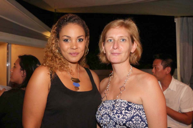 Anne Laure Le Carff et Isabelle Accart, directrice du service clients Orange Anne Laure Le Carff et Isabelle Accart, directrice du service clients Orange