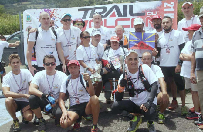 Réunion Aventure Joëlette participera au Trail du Volcan 2016.