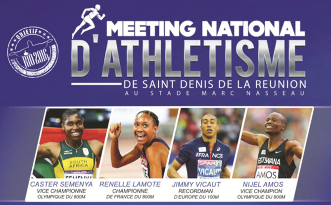 Ce samedi 25 avril à Champ Fleuri<br>Rendez-vous au Meeting d'Athlétisme Ce samedi 25 avril à Champ Fleuri<br>Rendez-vous au Meeting d'Athlétisme