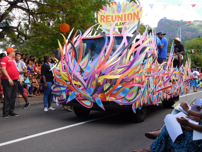 Le char de La Réunion Le char de La Réunion