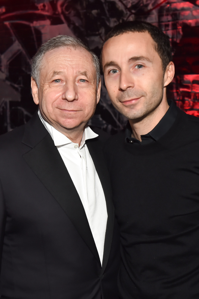 Jean Todt et son fils Nicolas Jean Todt et son fils Nicolas