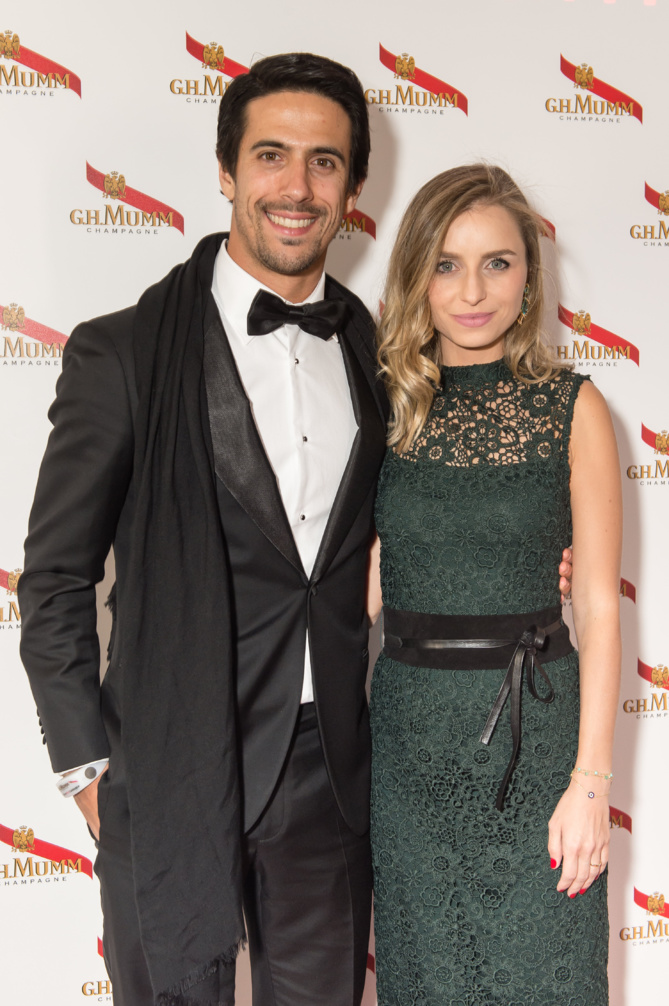 Lucas Di Grassi et sa compagne Lucas Di Grassi et sa compagne