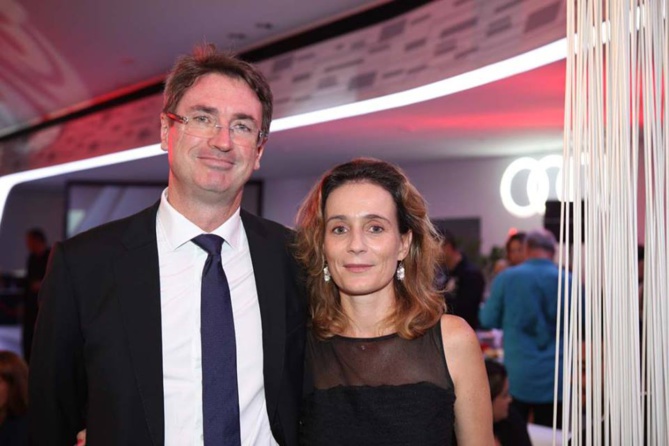 Bertrand Sireyjol et son épouse Florence Bertrand Sireyjol et son épouse Florence