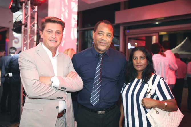 Olivier Ronin, Joël Mongin et son épouse Olivier Ronin, Joël Mongin et son épouse