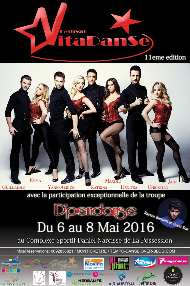 Vita Danse 2016: les stars arrivent! Vita Danse 2016: les stars arrivent!