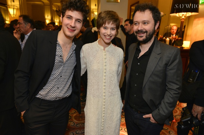 Vincent Lacoste, Lou de Lââge et Riad Sattouf Vincent Lacoste, Lou de Lââge et Riad Sattouf