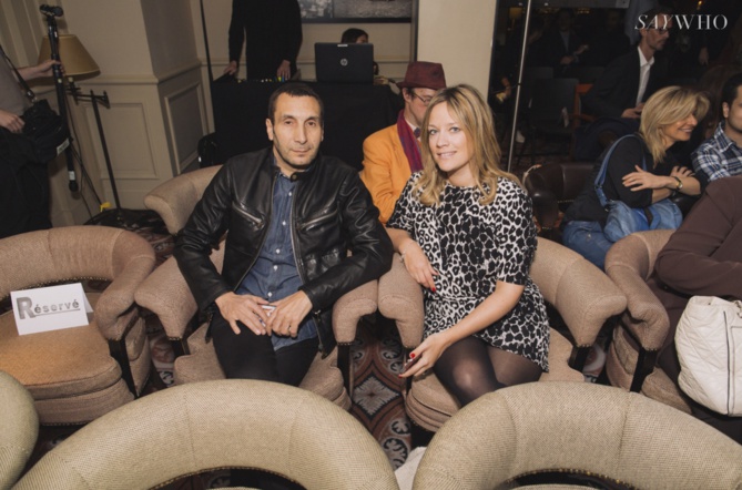 Zinedine Soualem et Caroline Faindt Zinedine Soualem et Caroline Faindt