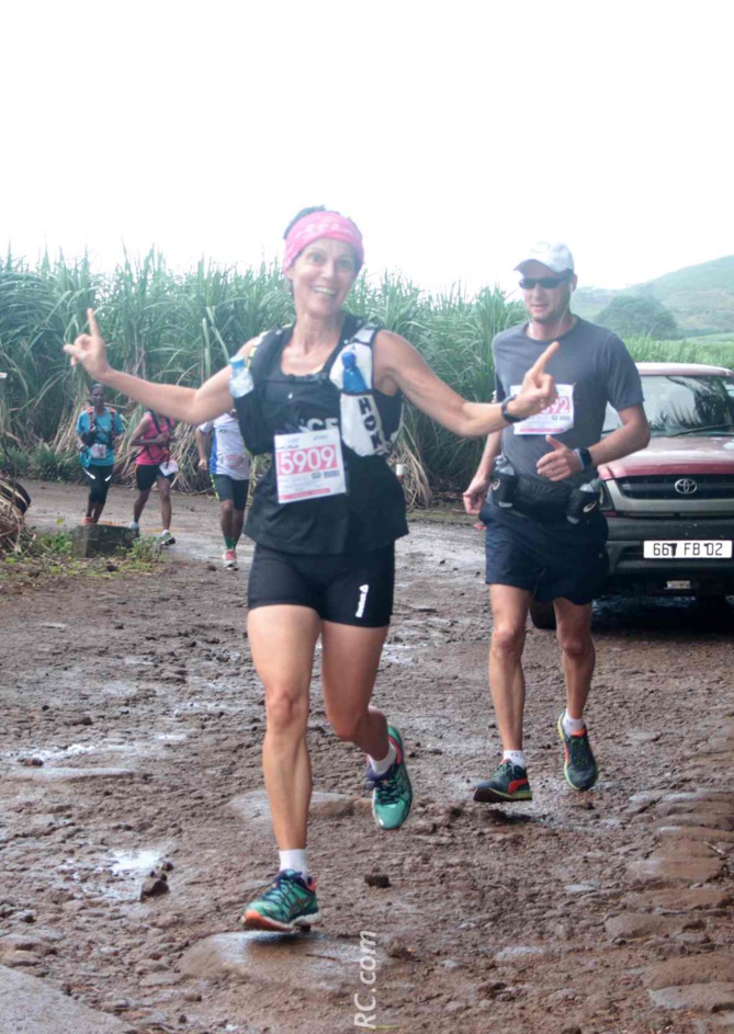 L'Etang-Saléenne Eline Beauval qui a finalement terminé 3ème des V1
