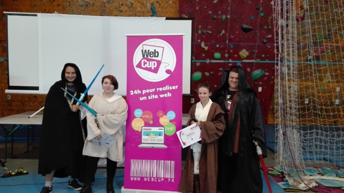 L'équipe Jedi Academy, lauréate de la compétition L'équipe Jedi Academy, lauréate de la compétition