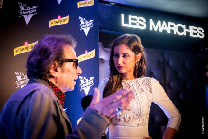 Philippe Manoeuvre et Malika Ménard Philippe Manoeuvre et Malika Ménard