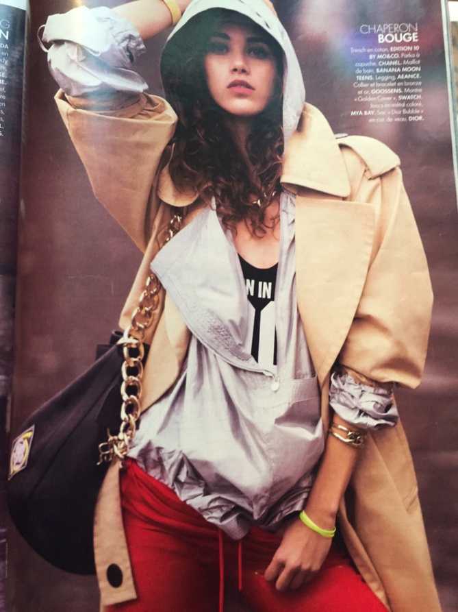 Pauline Hoarau: de superbes pages dans le Elle Pauline Hoarau: de superbes pages dans le Elle