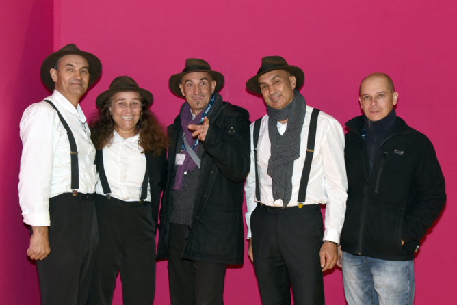 Les Pat’ Jaune sur la scène de Terre des Tropiques