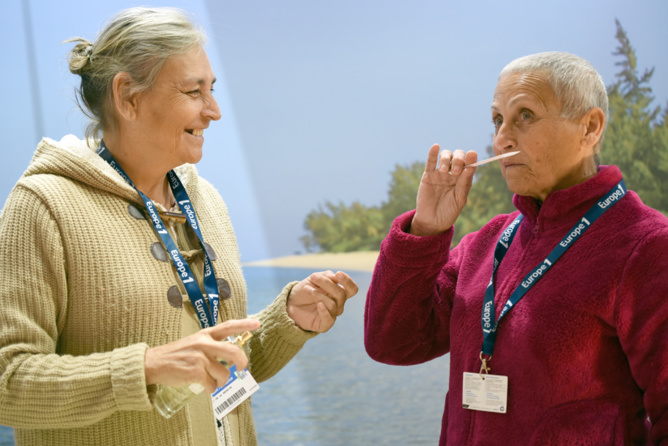 Marie-Rose Séverin (CAHEB) et sa soeur Marie-Rose Séverin (CAHEB) et sa soeur