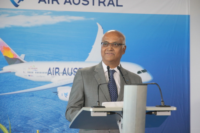 Marie-Joseph Malé, PDG d'Air Austral Marie-Joseph Malé, PDG d'Air Austral