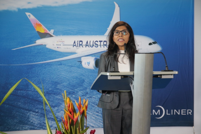 Nassimah Dindar, présidente du Conseil Départemental Nassimah Dindar, présidente du Conseil Départemental