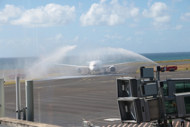 Le nouveau Boeing 787 d'Air Austral est donc arrivé...