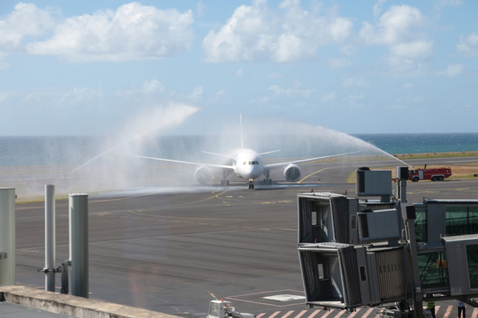 Le nouveau Boeing 787 d'Air Austral est donc arrivé...