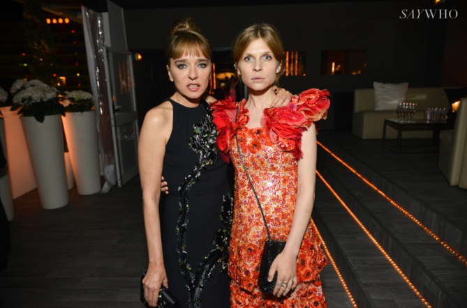 Valeria Golino et Clémence Poesy Valeria Golino et Clémence Poesy