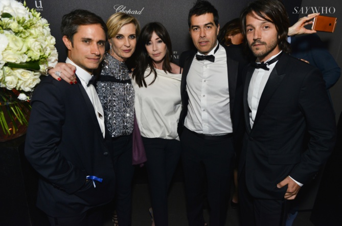 Gael García Bernal, Melita Toscan du Plantier et Albane Cléret Gael García Bernal, Melita Toscan du Plantier et Albane Cléret