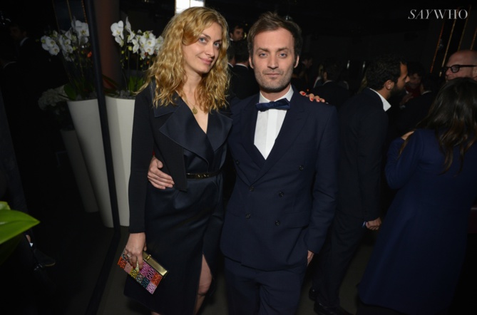 Augustin Trapenard et son amie Augustin Trapenard et son amie