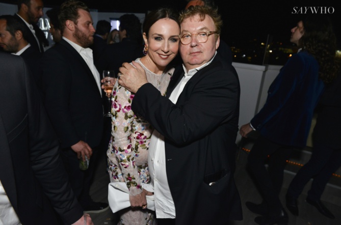 Elsa Zylberstein et Dominique Besnehard Elsa Zylberstein et Dominique Besnehard