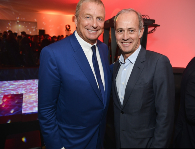 Xavier Romatet et Christian Courtin Clarins Xavier Romatet et Christian Courtin Clarins