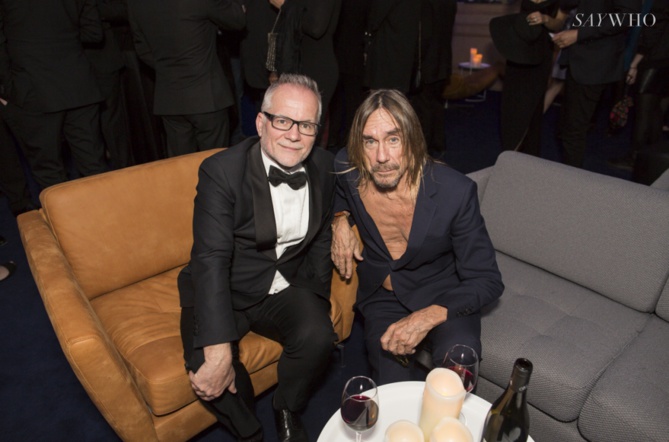 Thierry Fremaux, le délégué général du Festival de Cannes, et la star Iggy Pop Thierry Fremaux, le délégué général du Festival de Cannes, et la star Iggy Pop