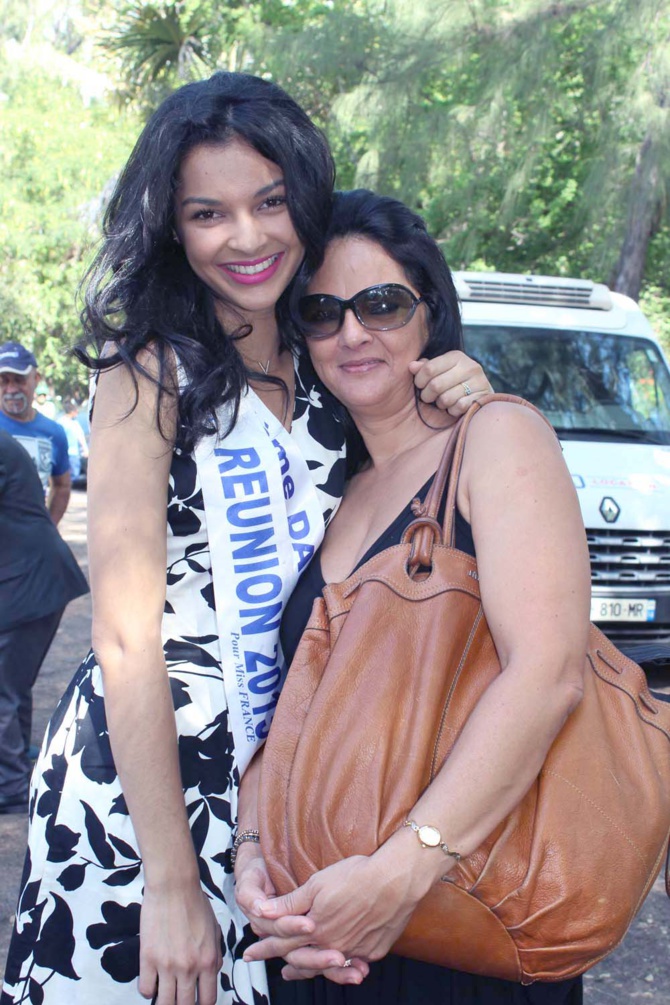 Balade solidaire Groupama et Arnemuse<br>Miss Réunion marraine Balade solidaire Groupama et Arnemuse<br>Miss Réunion marraine