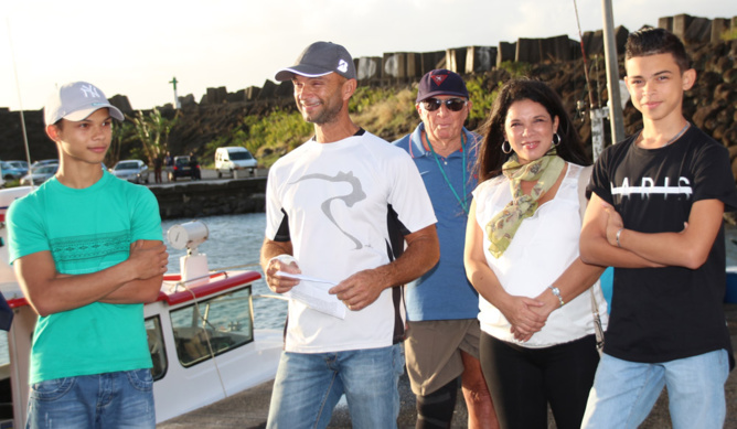 Charles Delmas avec son épouse et ses enfants