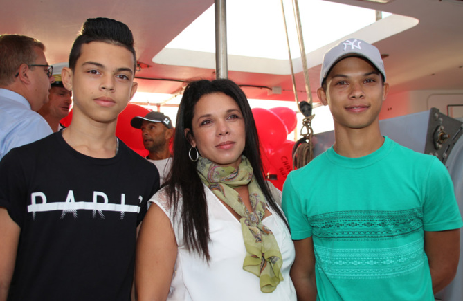Madame Delmas et ses fils Madame Delmas et ses fils