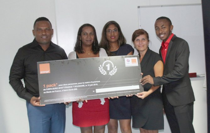 Euro 2016<br>Orange Réunion a offert des packs Euro 2016<br>Orange Réunion a offert des packs