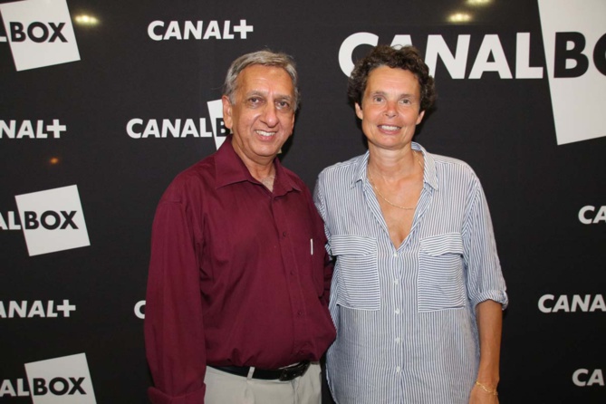 Aziz Patel et Catherine Carde Aziz Patel et Catherine Carde