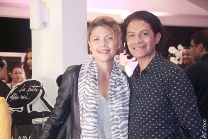 Eric le maquilleur, et une amie Eric le maquilleur, et une amie