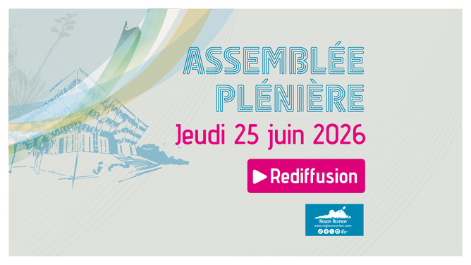 Assemblée plénière - 25 juin 2026 Assemblée plénière - 25 juin 2026
