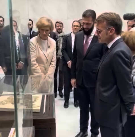 Screenshot video Emmanuel Macron - Facebook