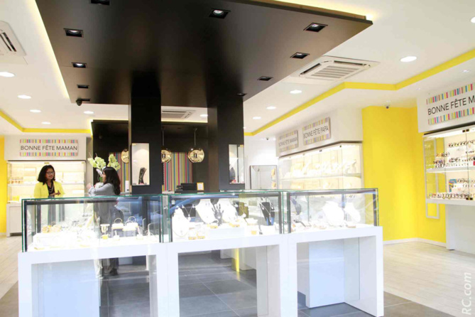 Un magasin spacieux et bien agencé au 110 de la rue Hubert Delisle au Tampon.