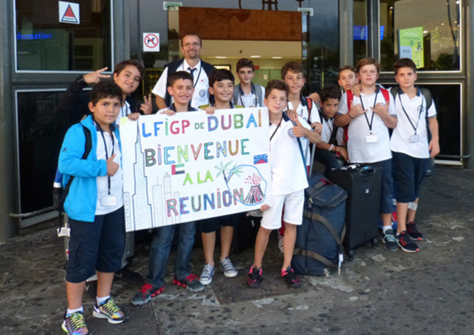 L'arrivée à Roland Garros et déjà dans le grand bain.
