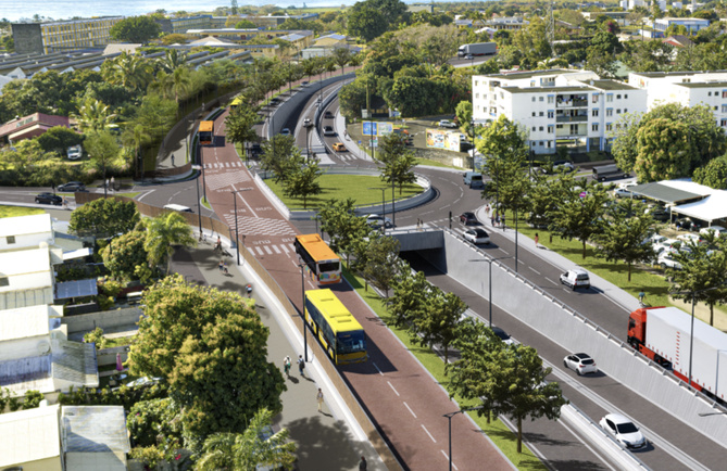 Saint-Benoît : en août, début des travaux d’aménagement de la RN2
