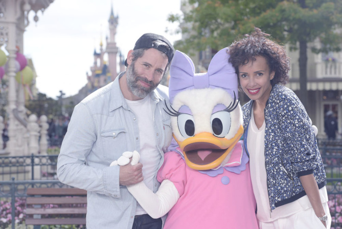 Jalil Lespert et Sonia Rolland en compagnie de Daisy Jalil Lespert et Sonia Rolland en compagnie de Daisy