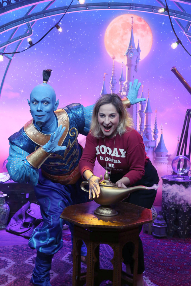 Marilou Berry et le Génie d'Aladdin