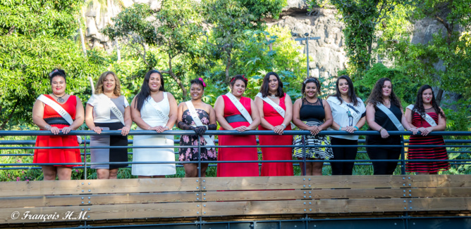 Miss Ronde Réunion 2016<br>Les 10 candidates pour le 16 juillet