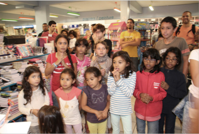 Les enfants ont participé en nombre Les enfants ont participé en nombre