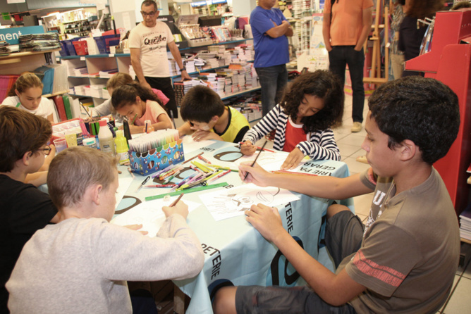 Concours de dessin à la Librairie Gérard<br>Les gagnant(e)s) Concours de dessin à la Librairie Gérard<br>Les gagnant(e)s)