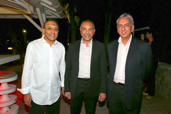 Ibrahim Ingar, Dominique Dufour, et Aziz Patel Ibrahim Ingar, Dominique Dufour, et Aziz Patel