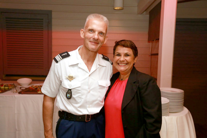 Lionel Héchard et Nadège Cadet Lionel Héchard et Nadège Cadet