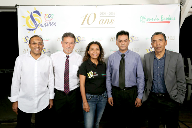 Ibrahim Ingar, Patrick Geiglé, Marie-Alice Sinaman, Yacine Gooljanee, et Thierry Jardinot Ibrahim Ingar, Patrick Geiglé, Marie-Alice Sinaman, Yacine Gooljanee, et Thierry Jardinot